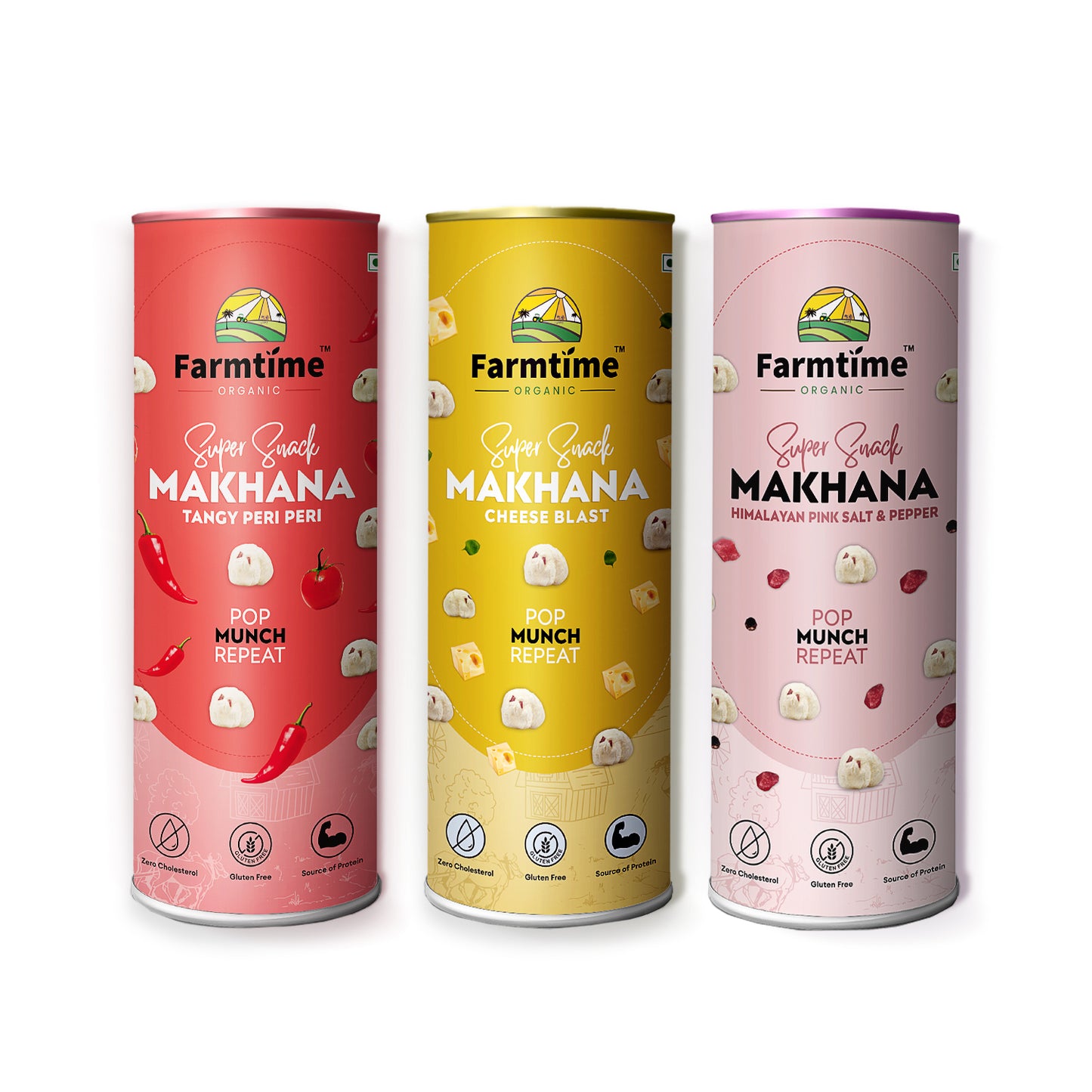 Himalayan Pink Salt + Cheese Blast + Tangy Peri Peri