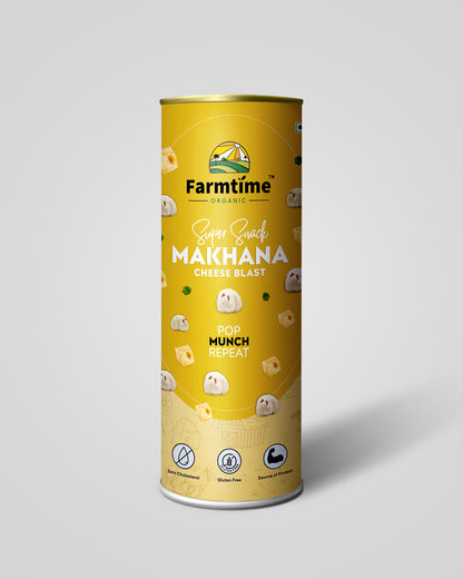 Cheese Blast Makhana – 100g Jar