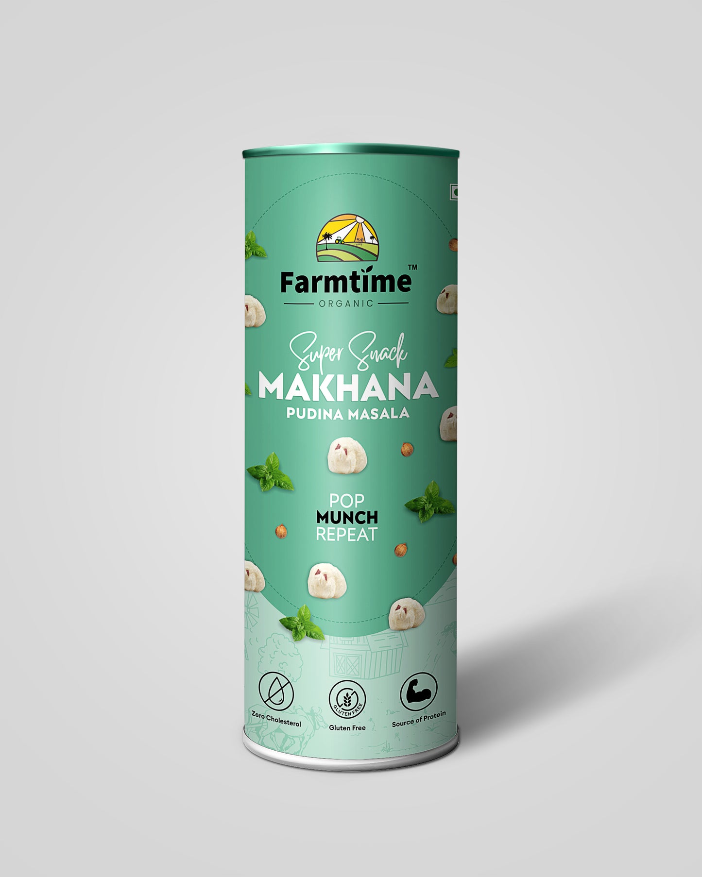 Pudina Masala Makhana – 100g Jar