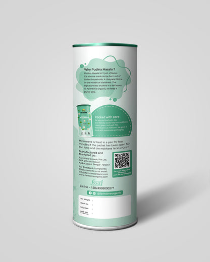 Pudina Masala Makhana – 100g Jar