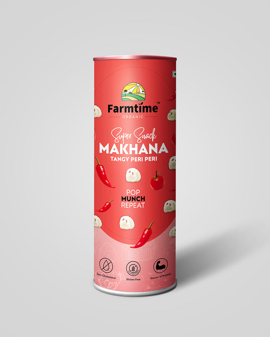 Tangy Peri Peri Makhana – 100g Jar