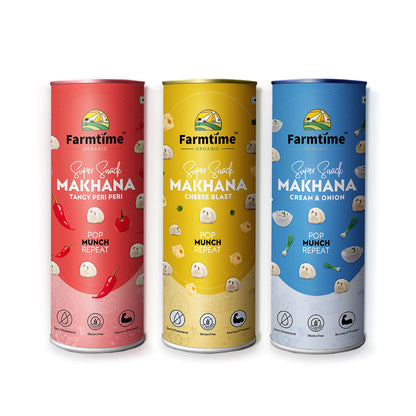 Cheese Blast + Tangy Peri Peri + Cream & Onion Combo of 3